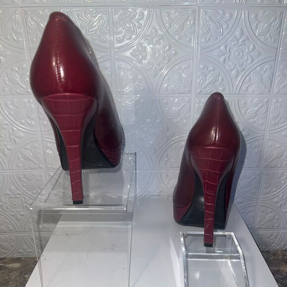 NWOB Nine West Helene Leather Heels - Picture 4 of 5